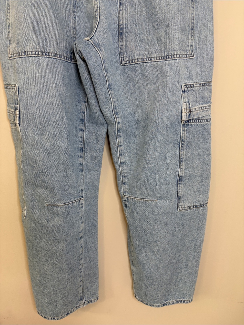 CITIZENS OF HUMANITY Marcelle Low Rise Cargo Jeans Blue Designer Sz 30 - Picture 11 of 16